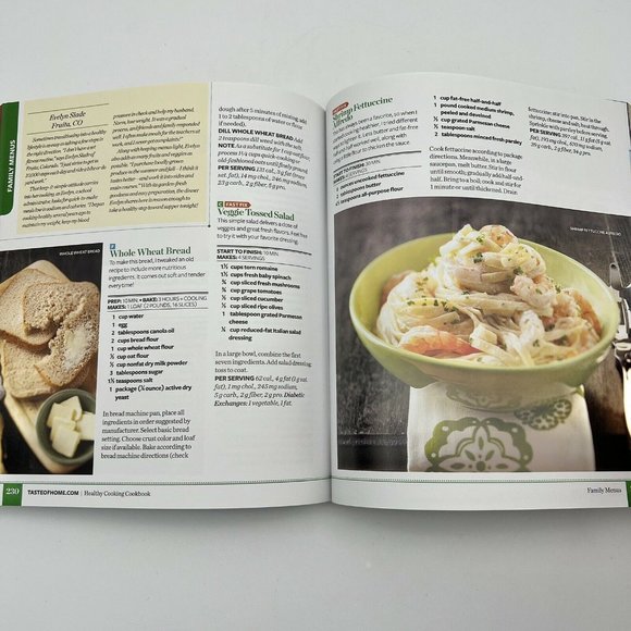 Taste of Home Healthy Cooking Cookbook Paperback Eat Right with 501 Dishes - Picture 7 of 8